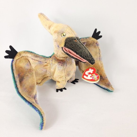 TY Beanie Babies Swoop The Pterodactyl 2000 6th Gen Rare With Tag Beanie Baby - Picture 3 of 10